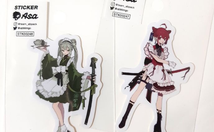 サンキューマート様 ステッカー販売