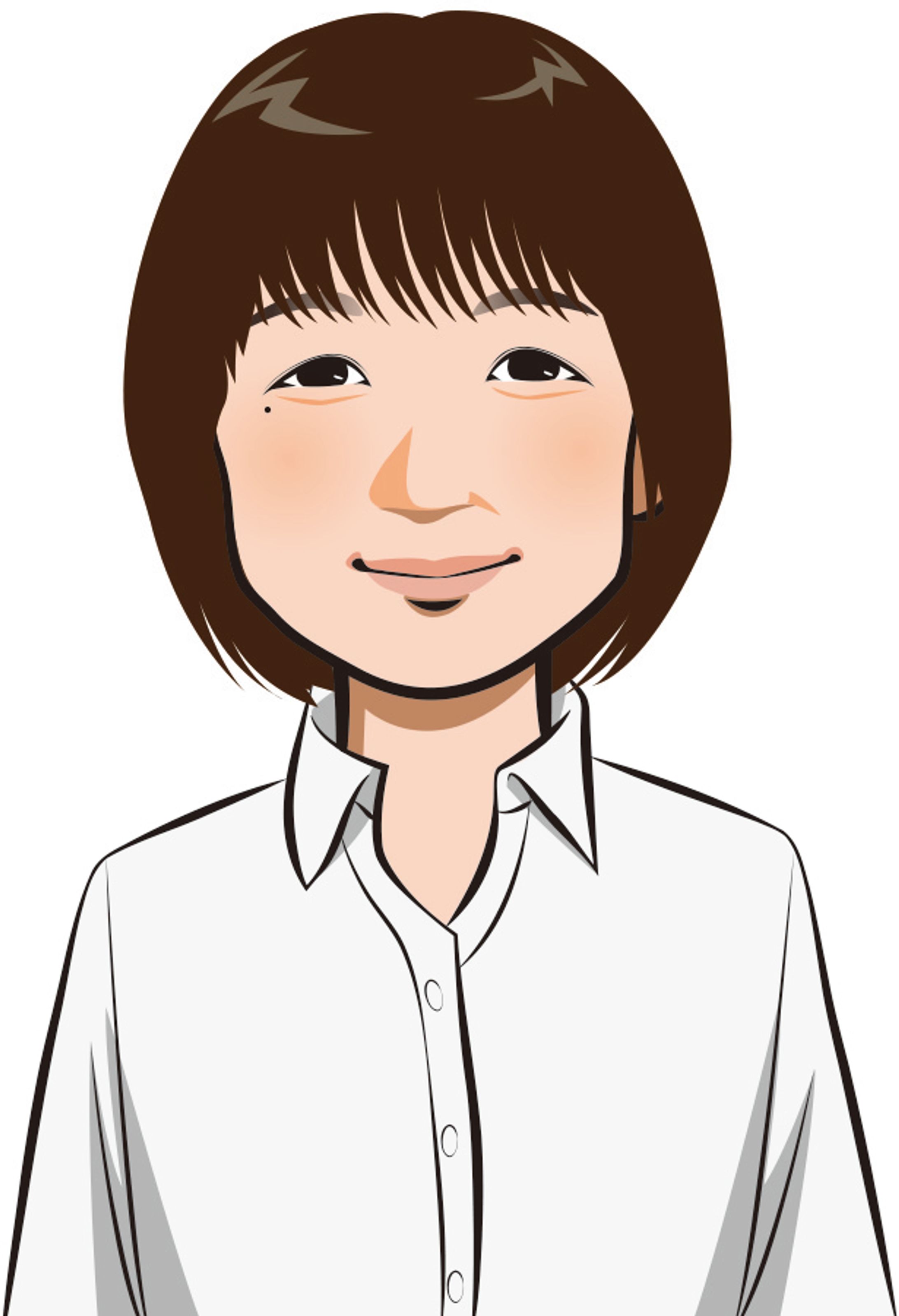 名刺用似顔絵イラスト-1