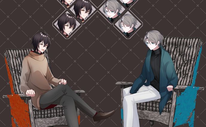 依頼絵、demo