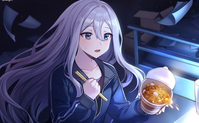 「プロジェクトセカイ」宵崎 奏 EN版イラスト