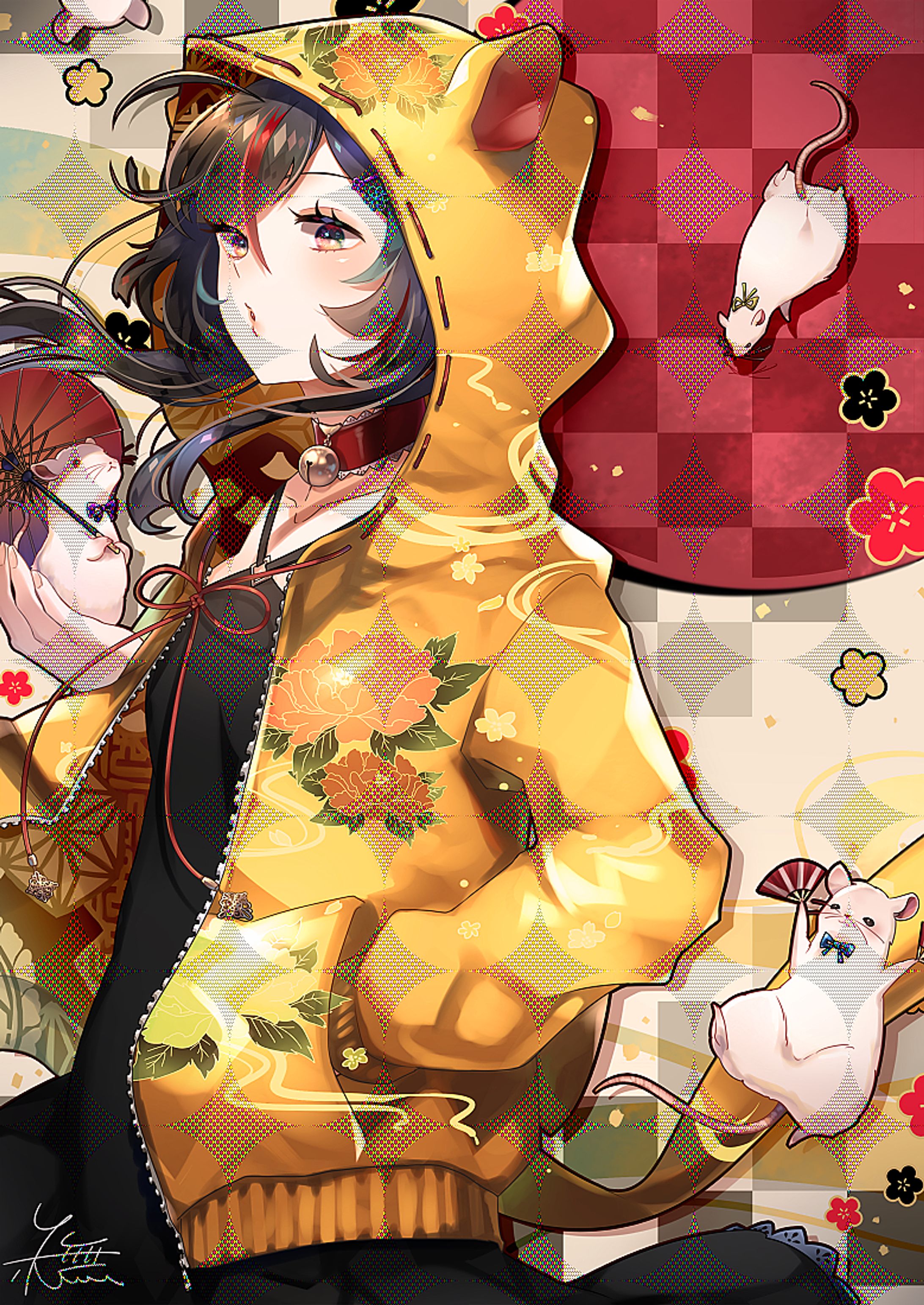 正月の子の女の子-1