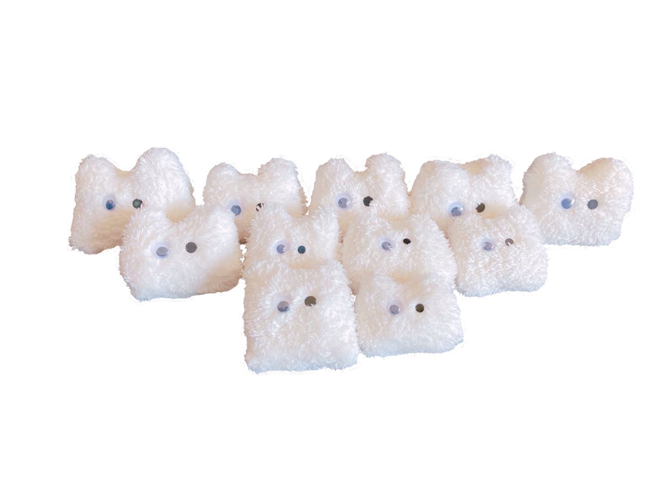 ぬいぐるみと粘土の「ふしぎないきもの」-1