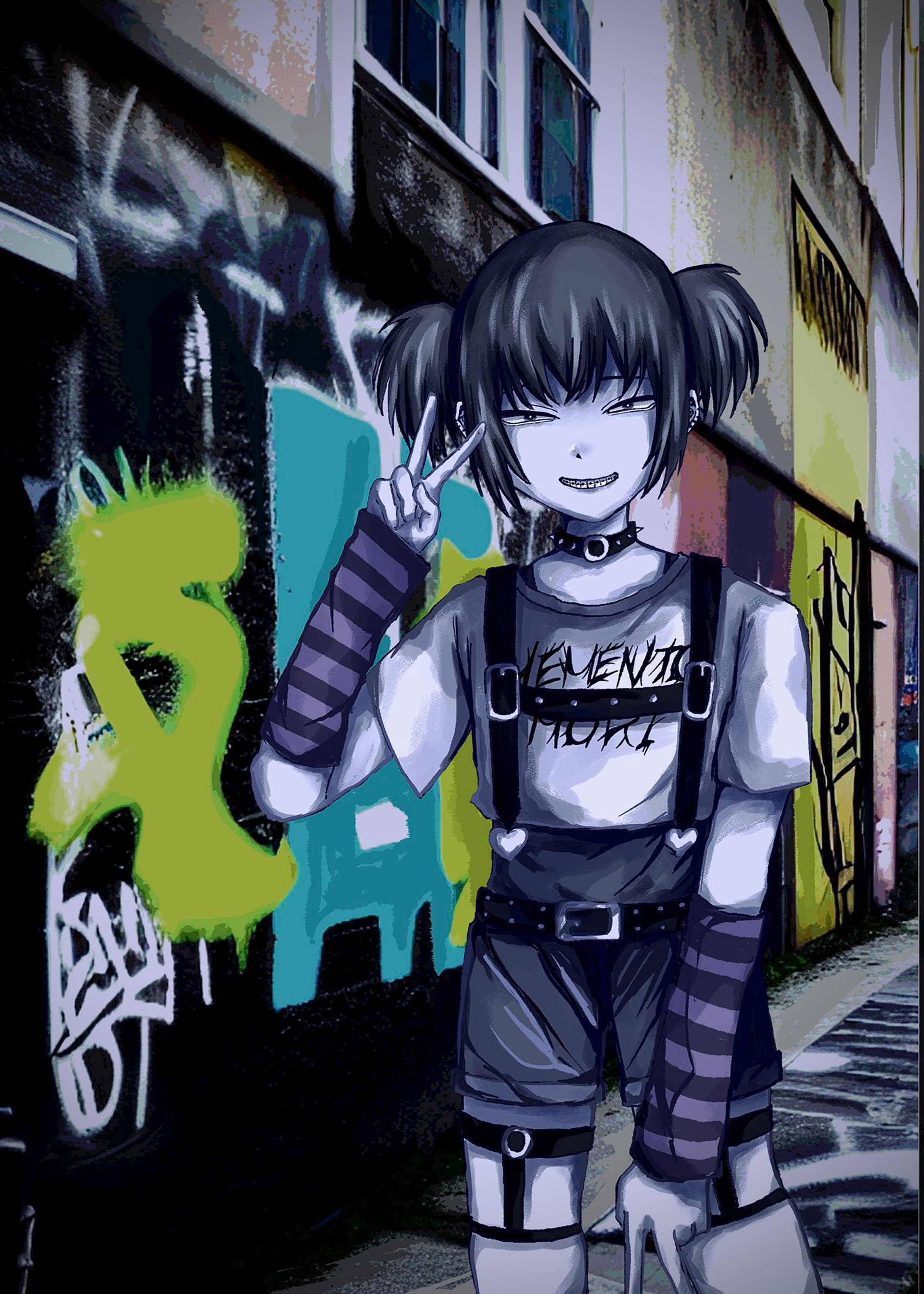 1枚絵イラスト-1