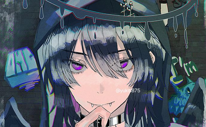 配信者、落書き
