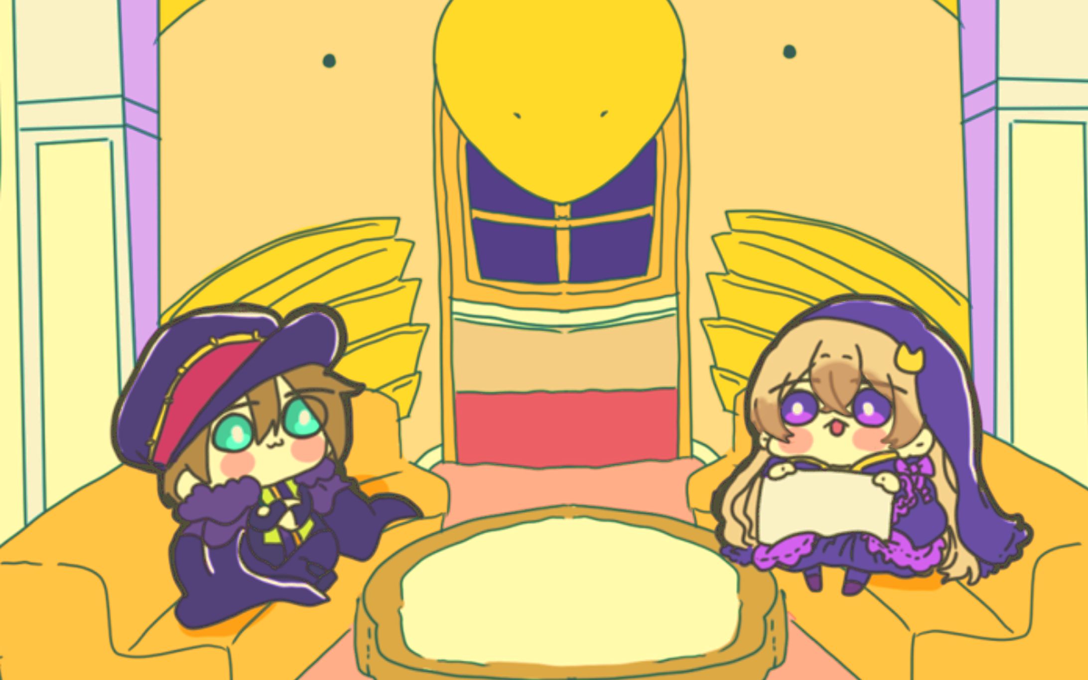 コラボ配信サムネ＆素材提供作品-1