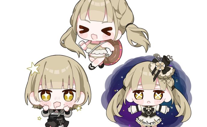 永琉びうむ様/SDイラスト