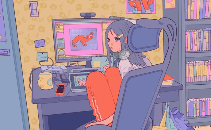 サイト　TOP イラスト