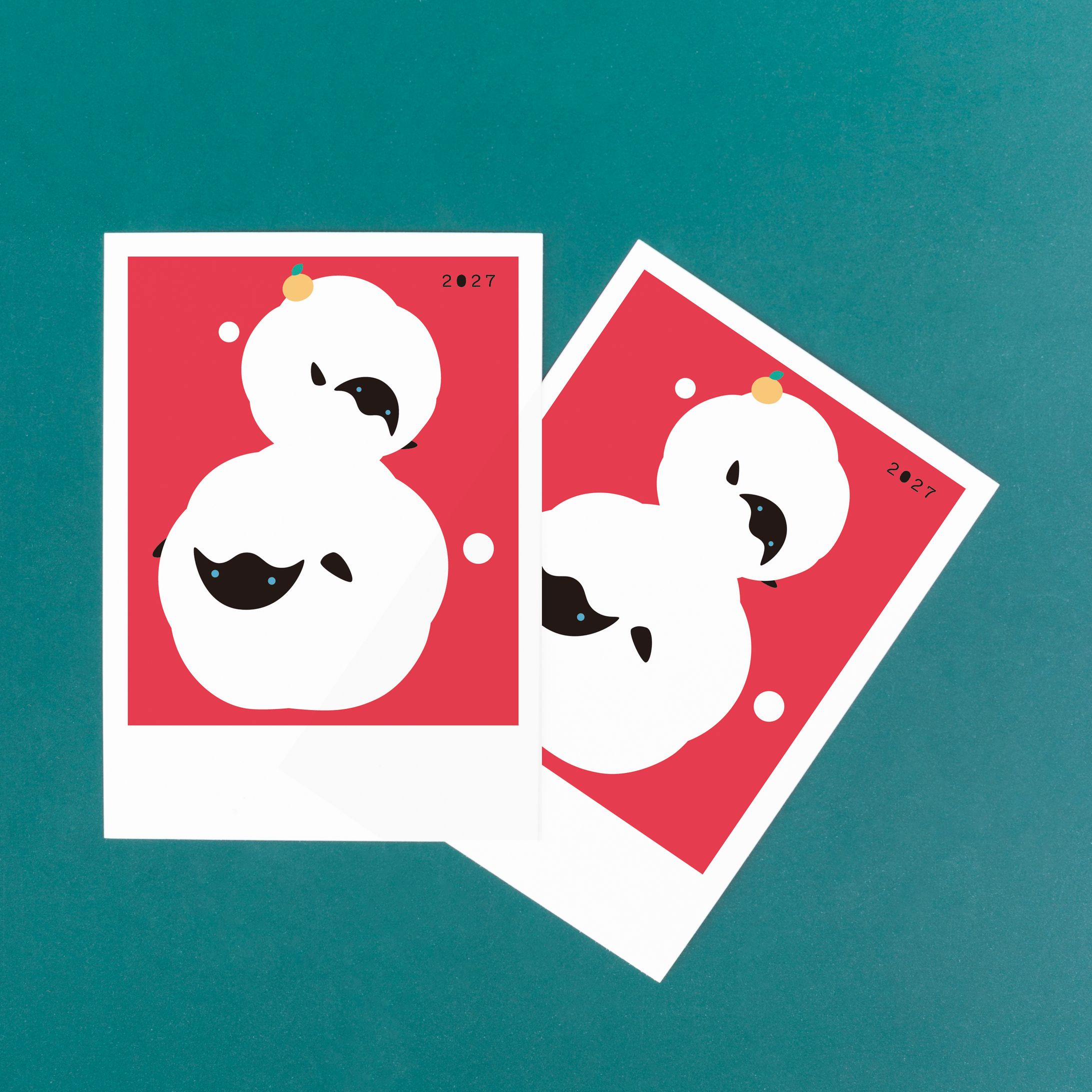 2027年 未年 年賀状（自主制作）-1