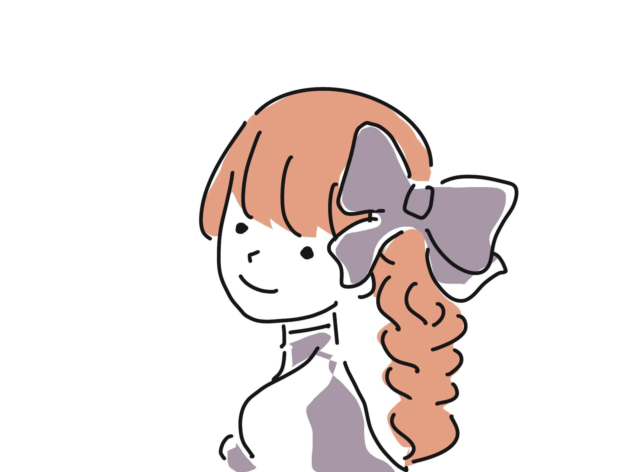 【素材】女性 ドレス リボン 振り向き-1