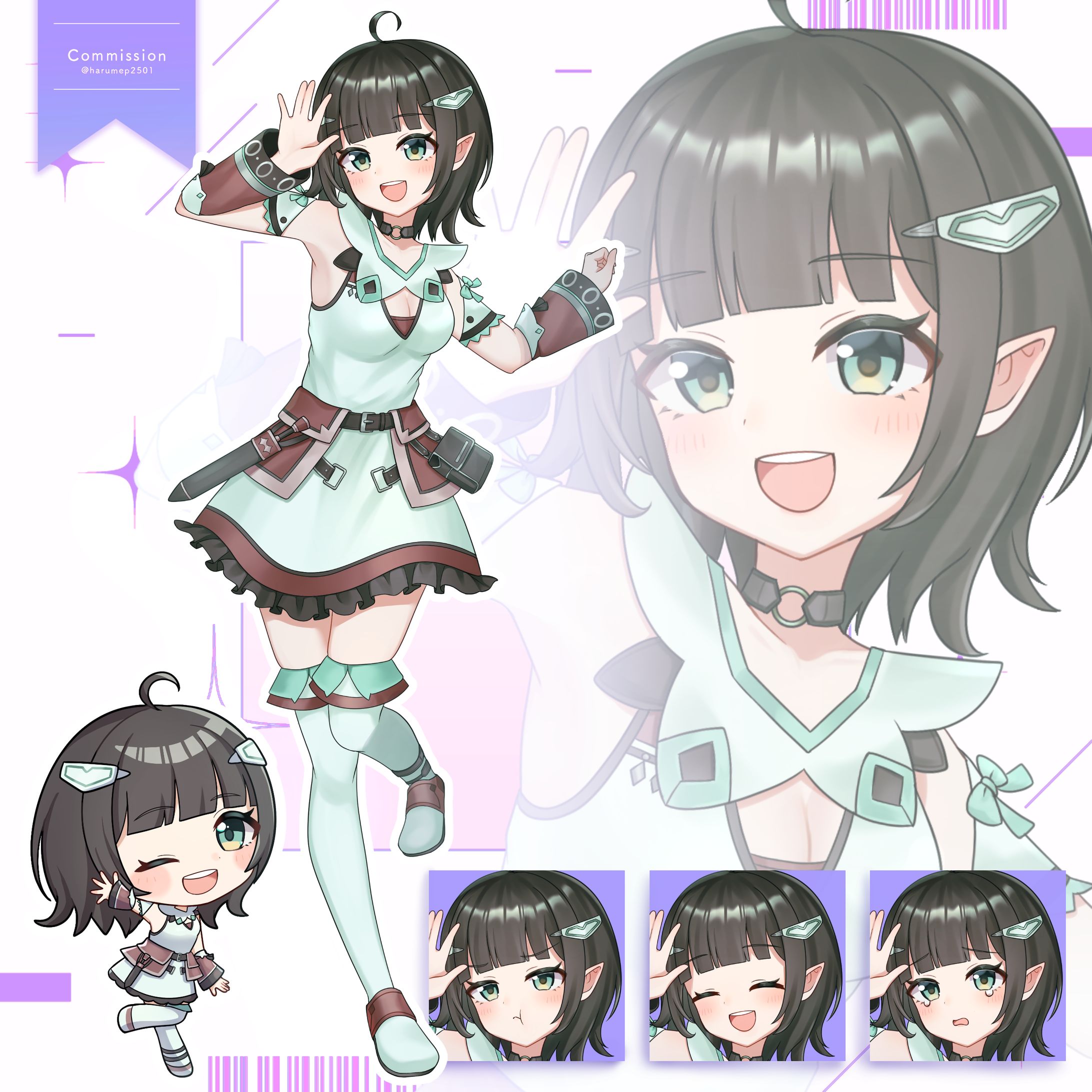 【個人依頼】VTuberキービジュアル-1