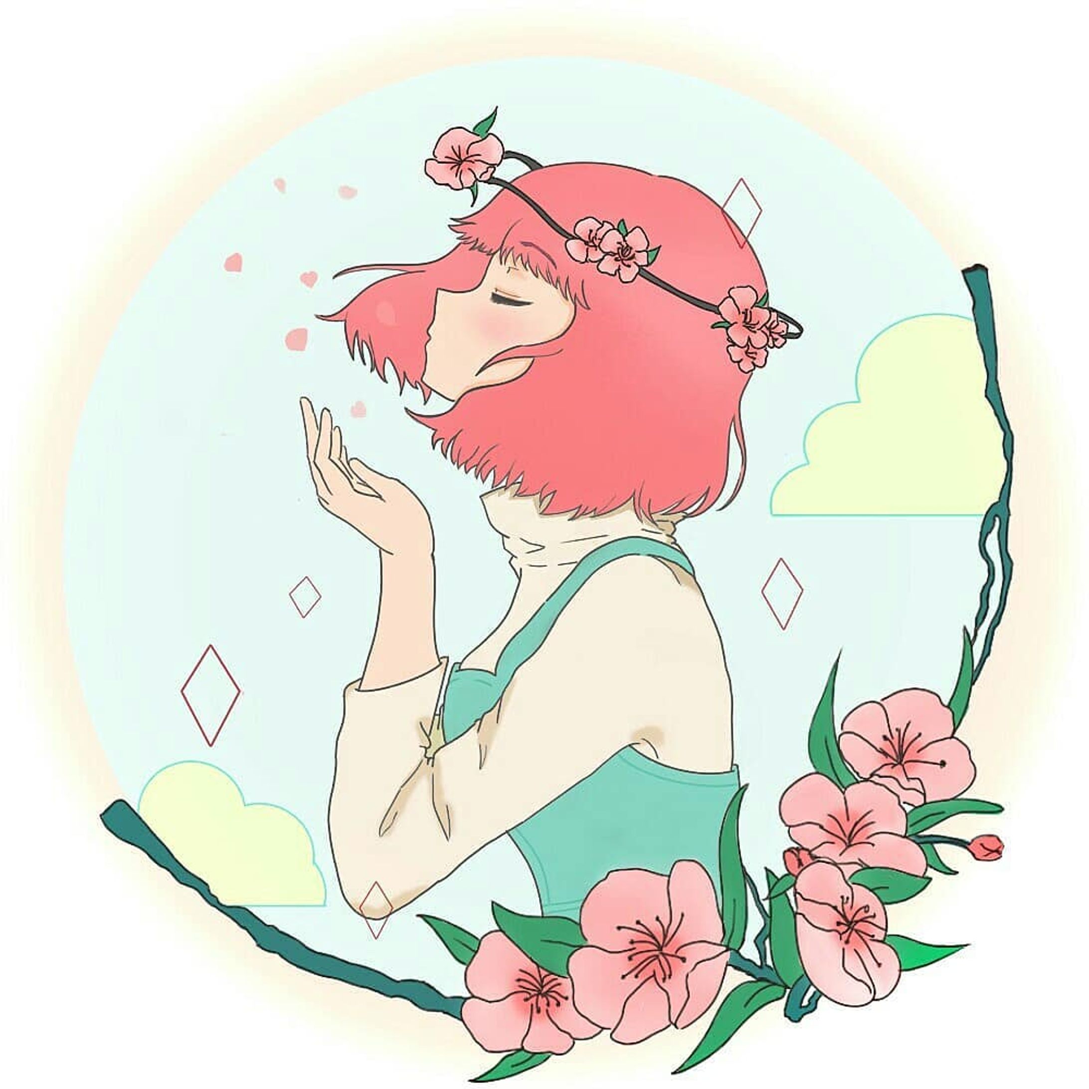 After weeks of practice on using a pentablet, finally it is done....another DTIYS challenge from @fresh_bobatae 🌸🌸🌸
.
.
.
.
#fbtdtiys2 #art #drawing #illustration #artchallenge #digitalart #digitalcoloring #pastelgirl #autodesksketchbook
#wacom #aestheticart #digitalsketch #pastelcolors #shoujo #drawthisinyourstyle #instaart #artistsoninstagram #artoninstagram-1