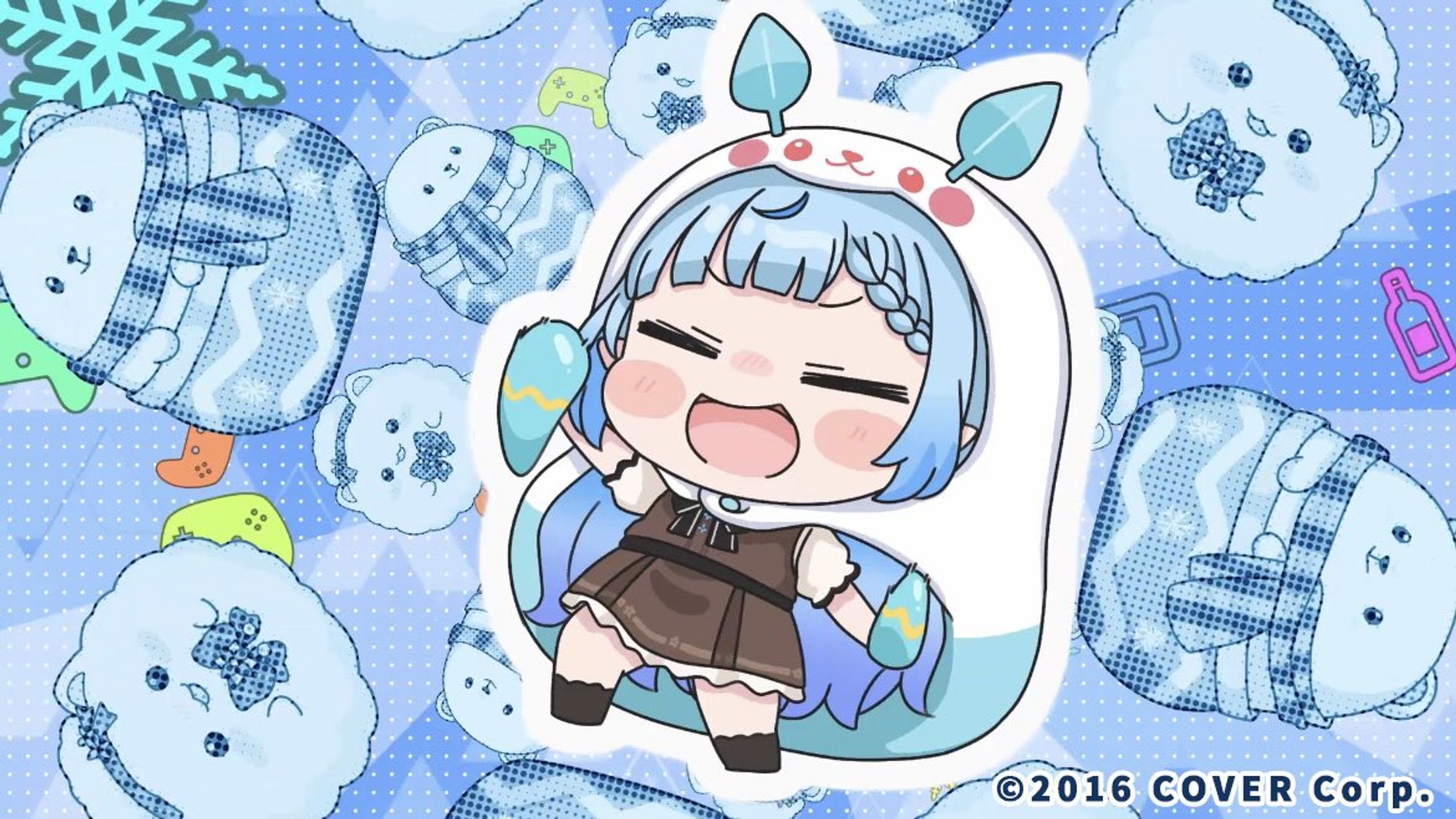 雪花ラミィ3周年記念ブロマイド ホロライブ 雪花ラミィ様 3周年記念LIVE『Lamy＊Love♡Fest