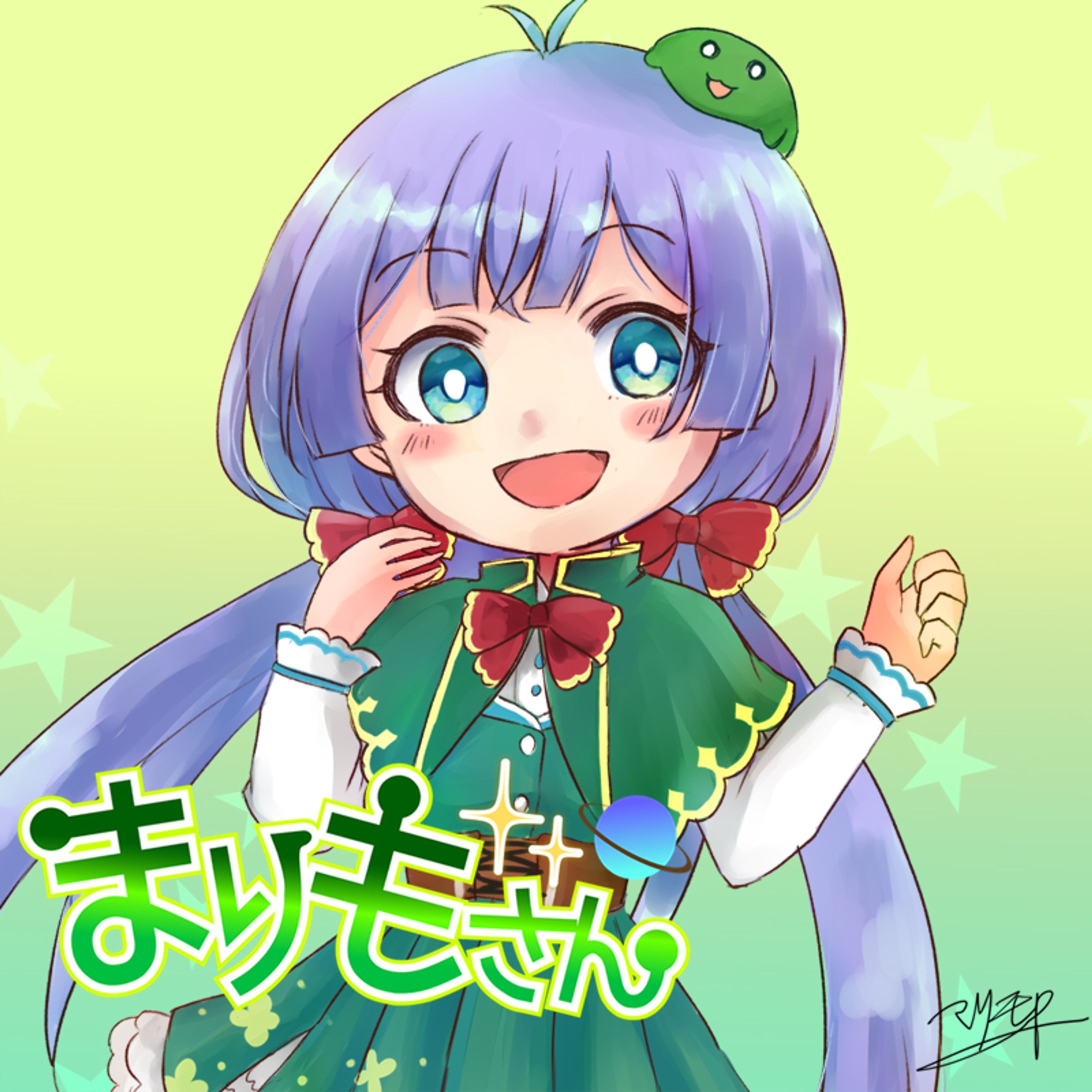 VTuber用女の子メインイラスト-1