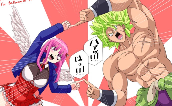 【依頼絵】VTBER×ドラゴンボール