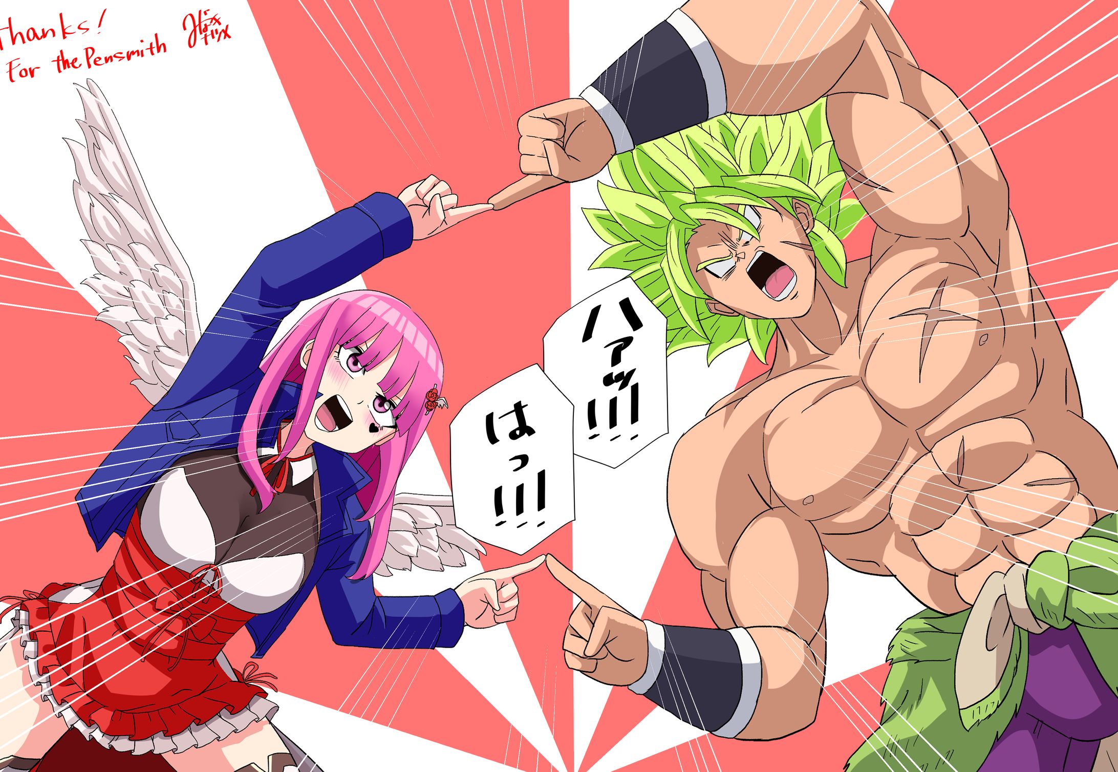 【依頼絵】VTBER×ドラゴンボール-1