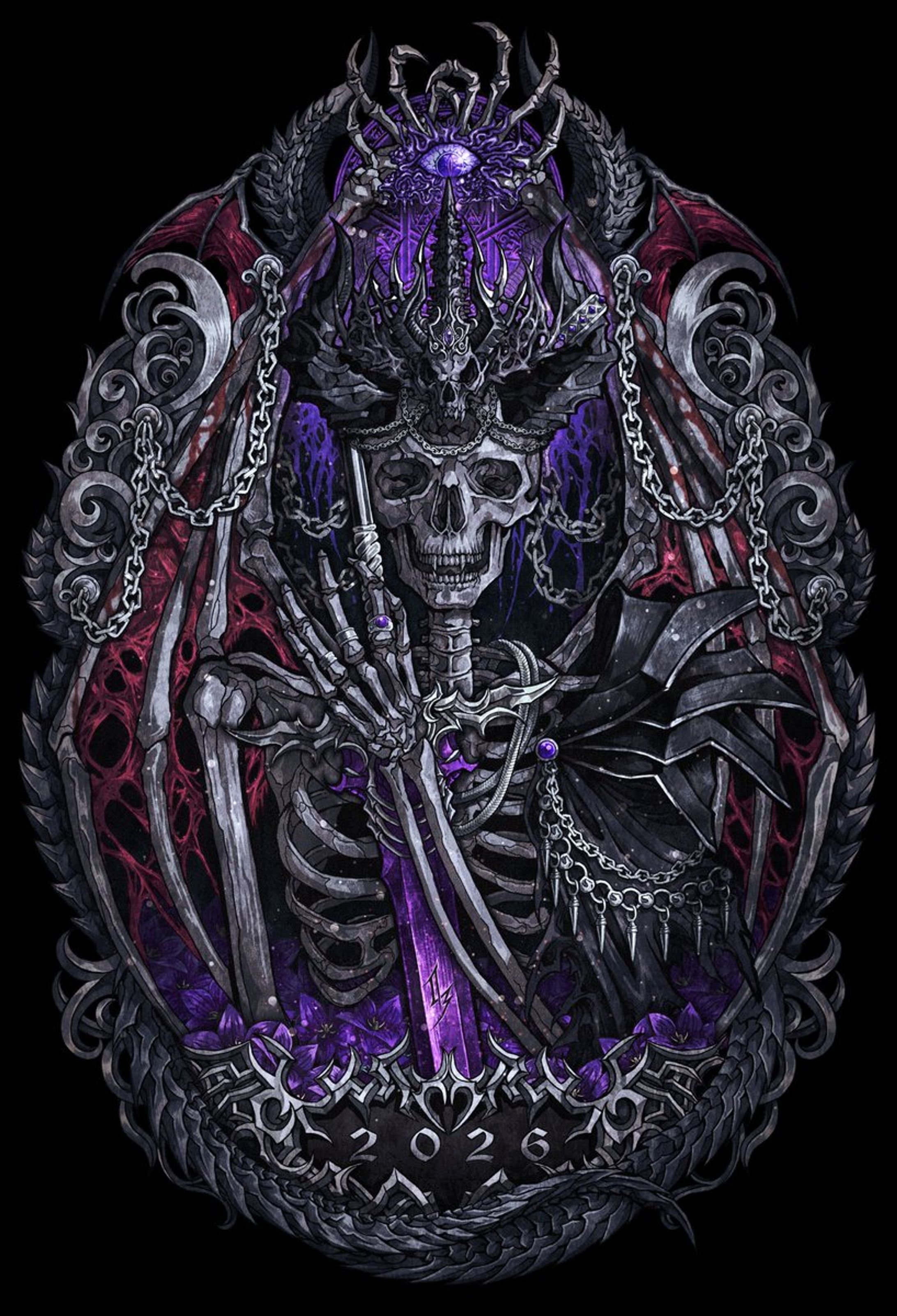 FATE GEAR/TERRA ROSA/SABER TIGER /SCARS OF MOMENT ｢Angels and Demons｣ merch illust-1