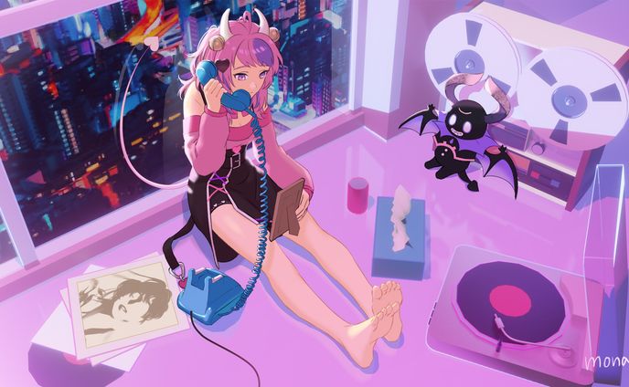 illustrator、original works
