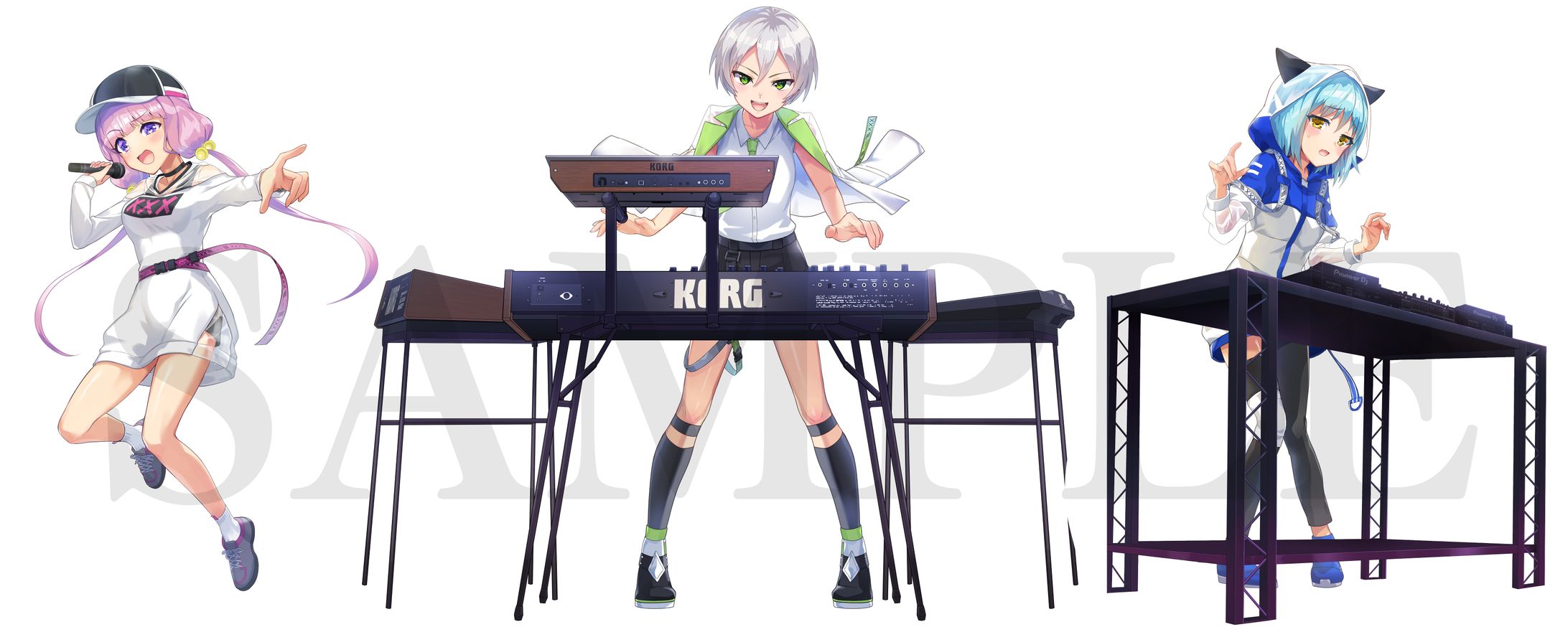 「Limits」MVイラスト-1