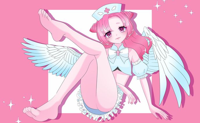 等身イラストサンプル