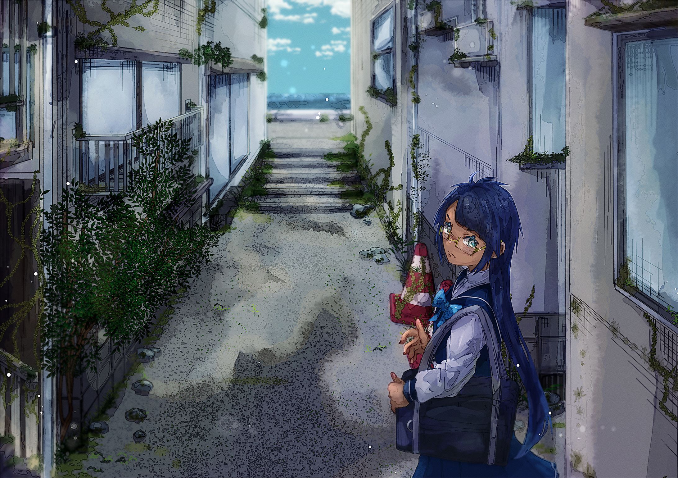 創作企画【海の見える路地裏】-1