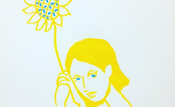 Half way to summer 🌻#summer #June #sunflower #illustration #flower #movie #tokyo #art #夏 #ひまわり #向日葵 #6月 #花 #イラスト #カフェ #東京 #挿絵 #ファッション #お菓子 #紅茶 #珈琲 #レモン #空