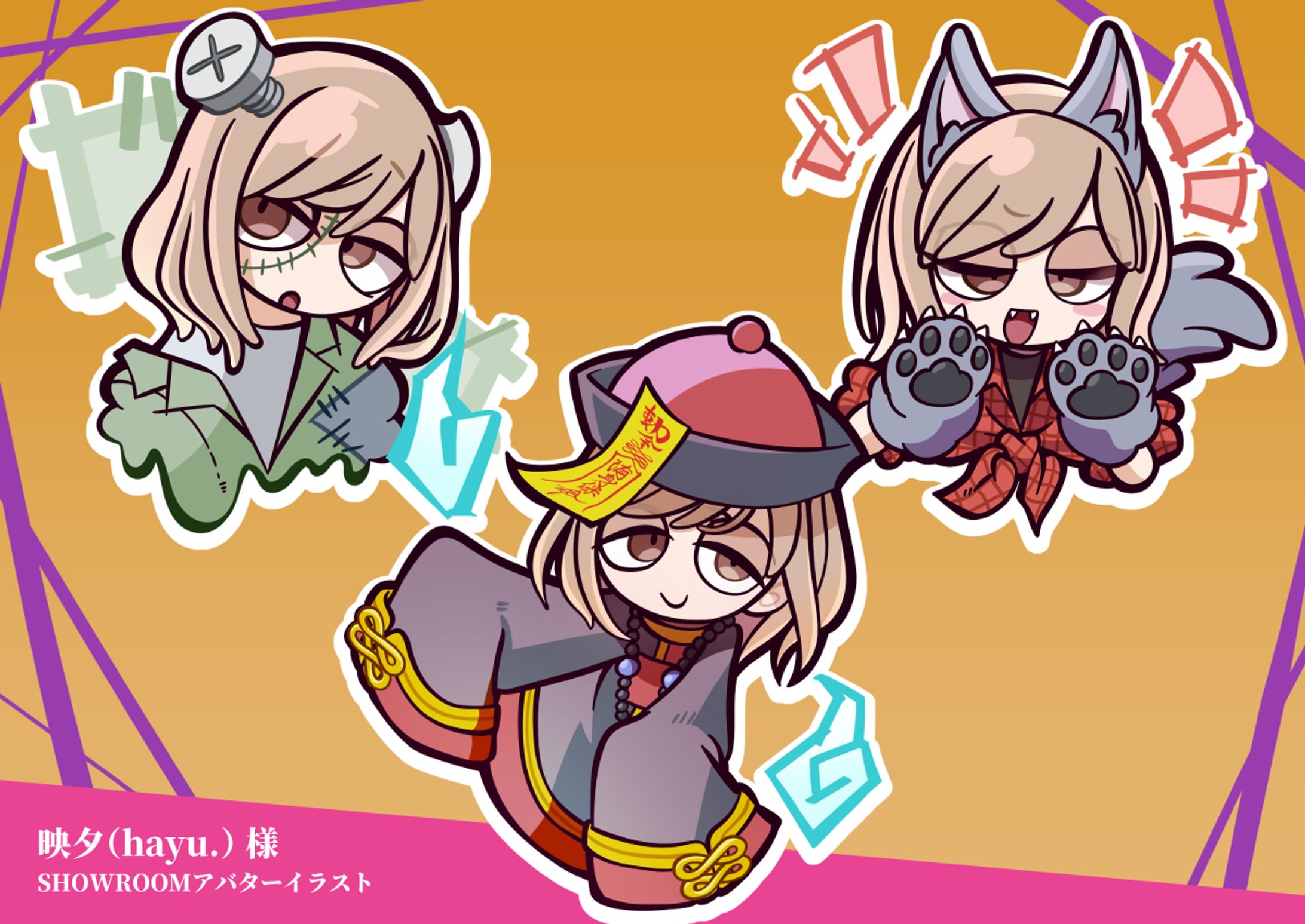 works:アバターイラスト 映夕（hayu.）様-1