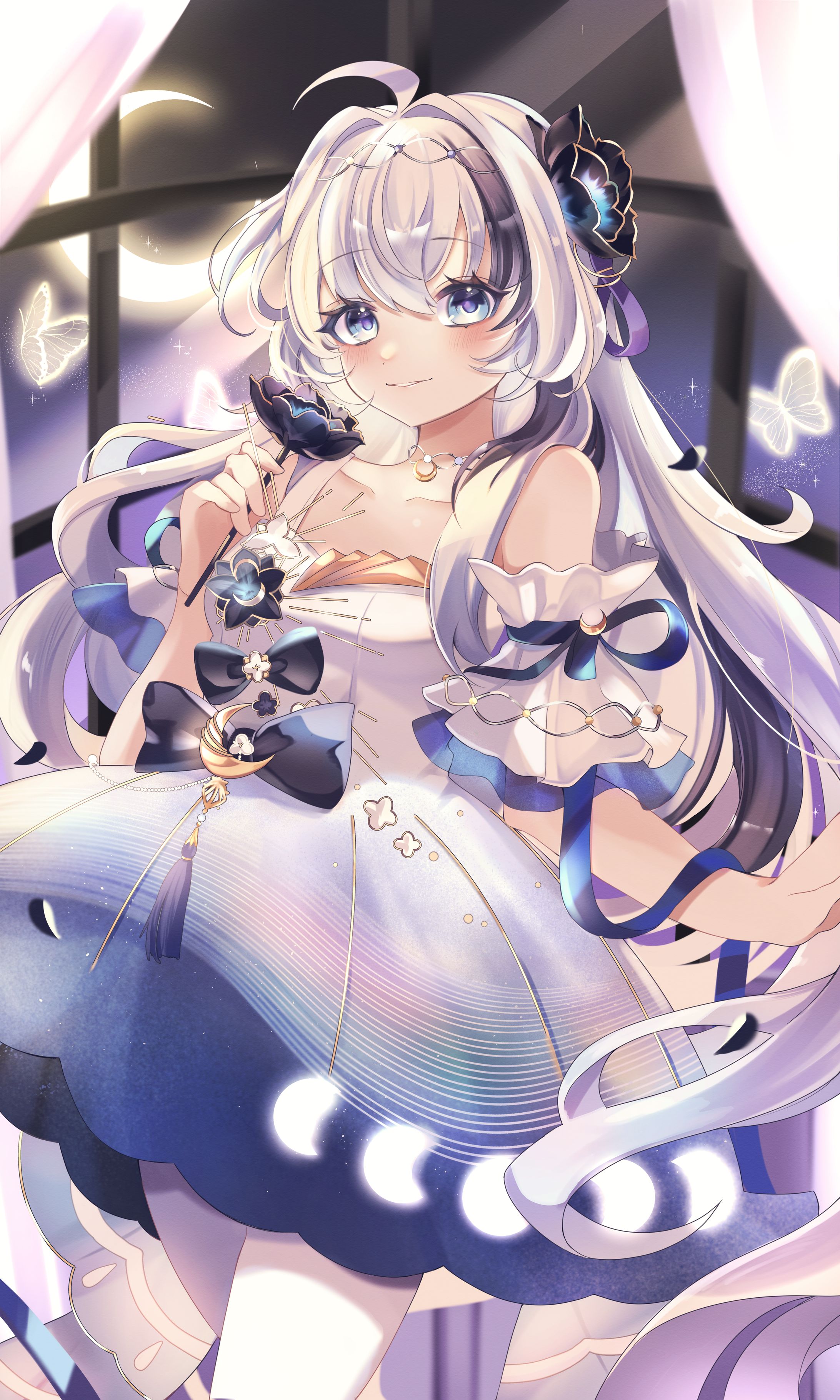 【ご依頼】碧月ねむ様 一枚絵&SDイラスト-1