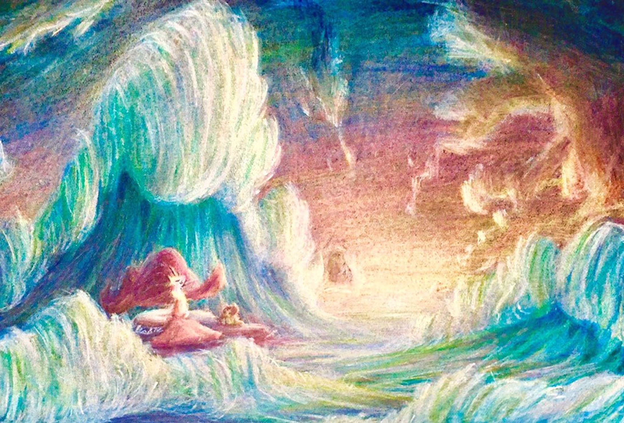 波間に響く女王の歌声(創作)-1