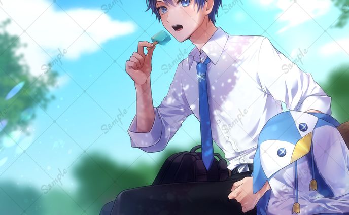 Vtuber　筆銀ぺんいち様　ご依頼イラスト