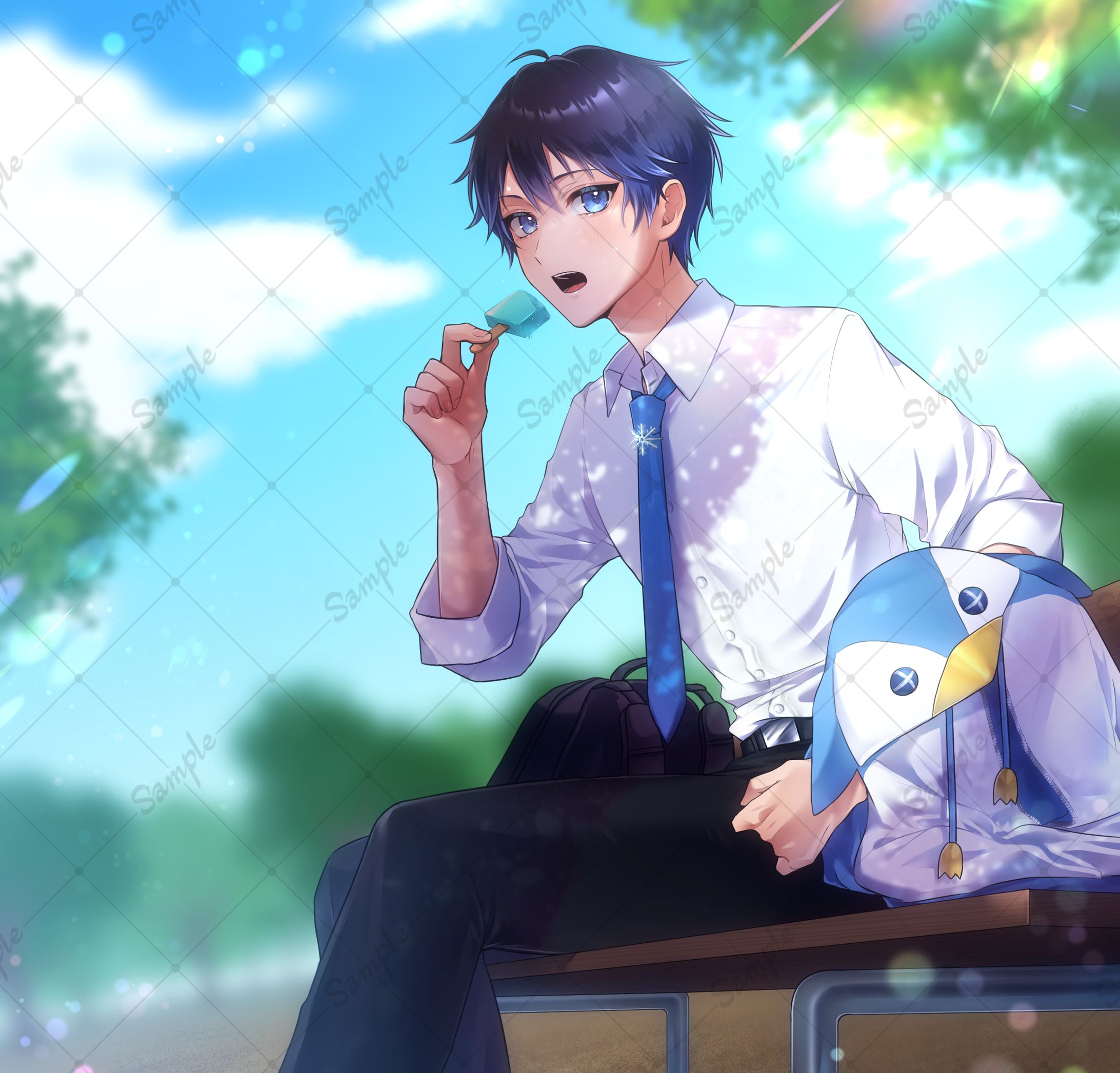 Vtuber　筆銀ぺんいち様　ご依頼イラスト-1