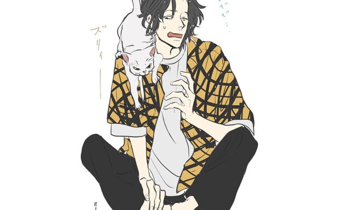 猫「降りたい」

猫と男性。
爪が食い込んでめちゃ痛い。
でもかわいいから我慢する。

【お知らせ】
DMについて
海外からの怪しいものが多いのでDMはストップしました。
ご了承ください。
これまでDMくださった方々、本当にありがとうございました。

#イラスト #猫 #男性 #オリジナル #落書き 
#illustration #digitalart #cat #boy