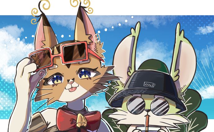 【自主製作】企画参加イラスト