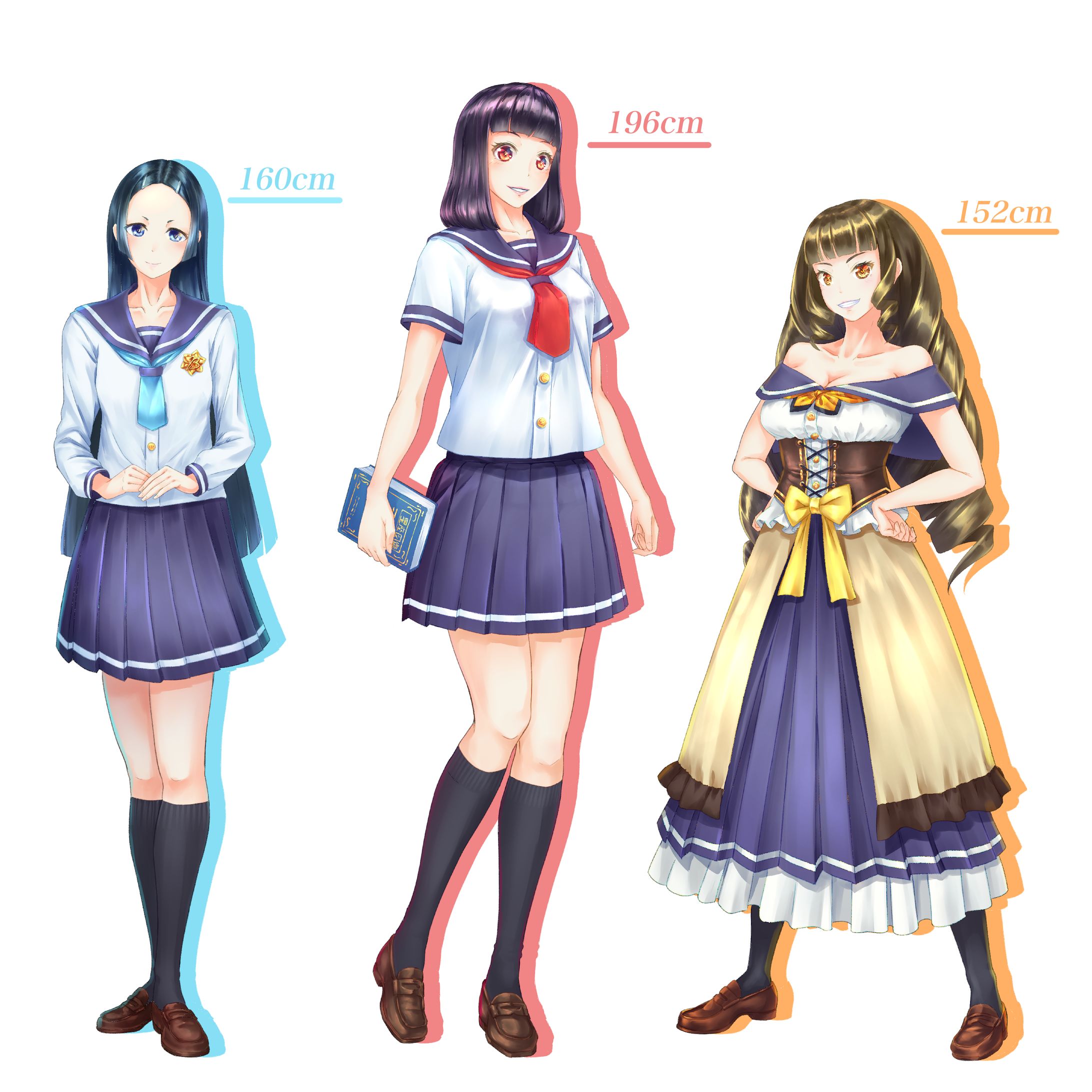 【個人制作】お嬢様達-1