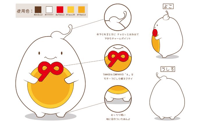 たまご＆カンパニー マスコットキャラクター応募作品