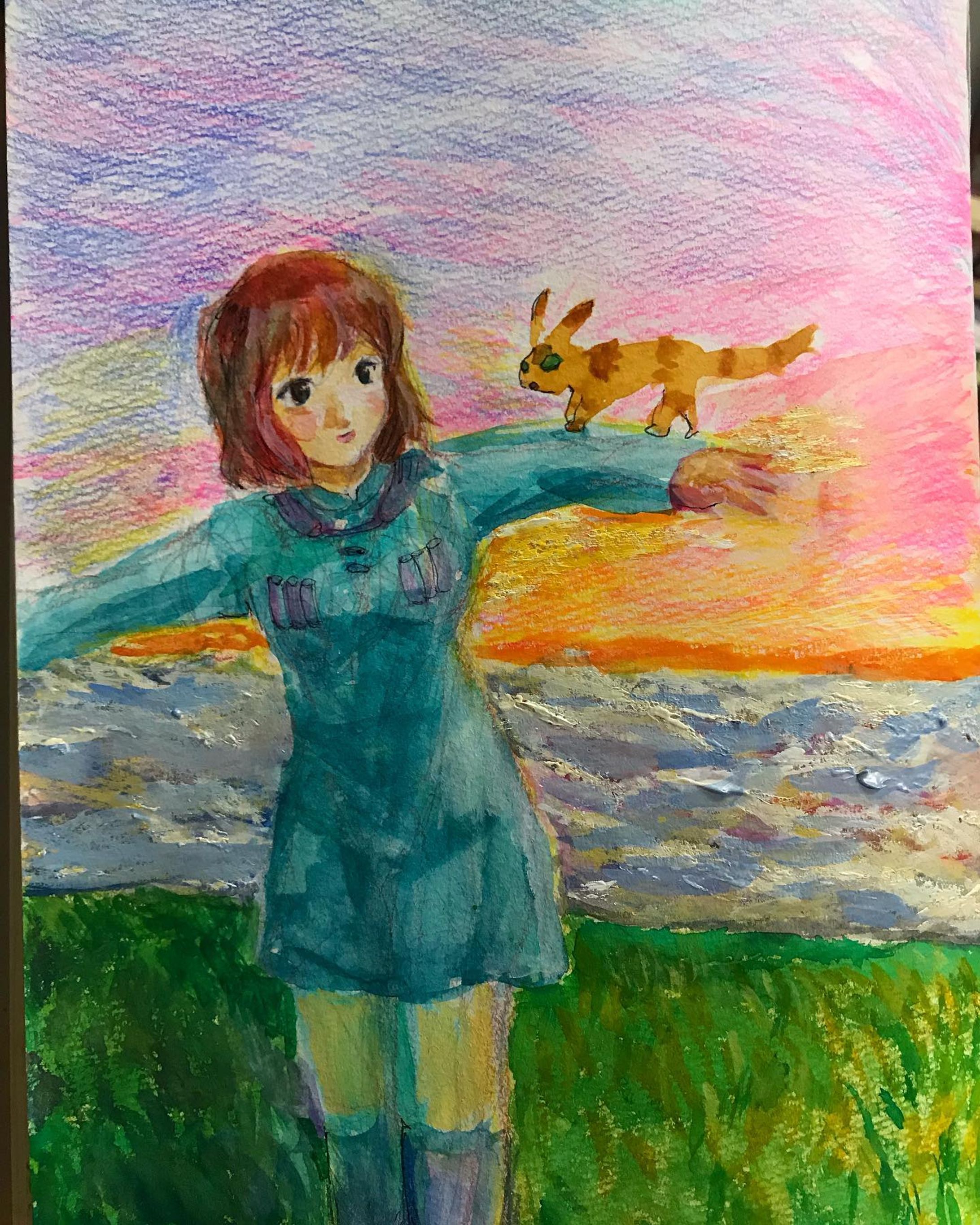 雲海…ㄟ( θ﹏θ)厂

#Illustration #ナウシカ #hayaomiyazaki  #宮崎駿
#illust #watercolor #一个例证  #图片 #京都動漫
#イラスト #水彩 #水彩画 #일러스트 #오에카키 
#데생-1