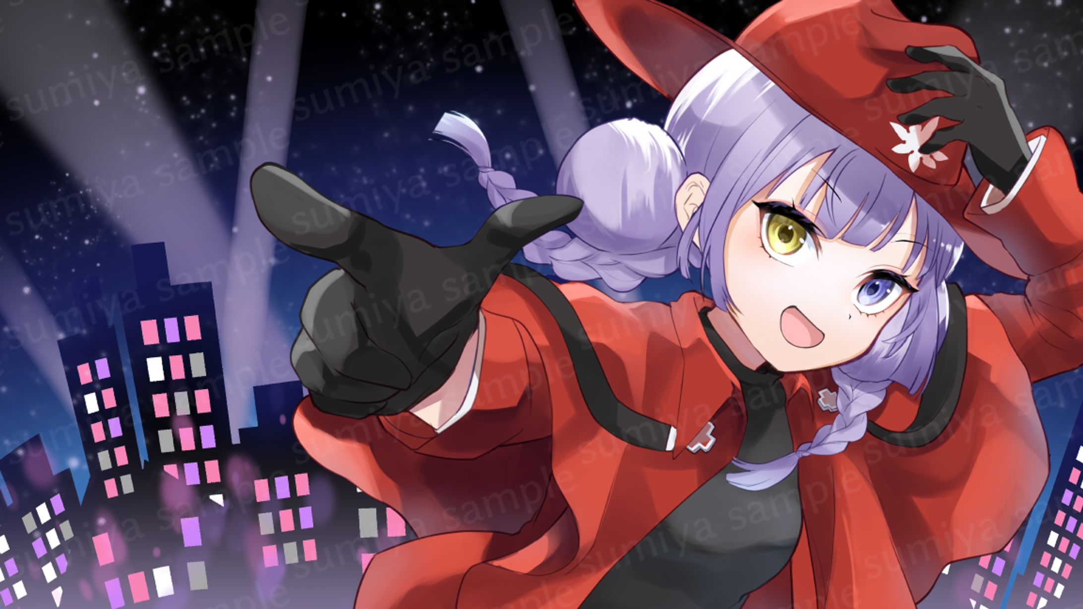 歌ってみたMVイラスト　月乃しう様-1