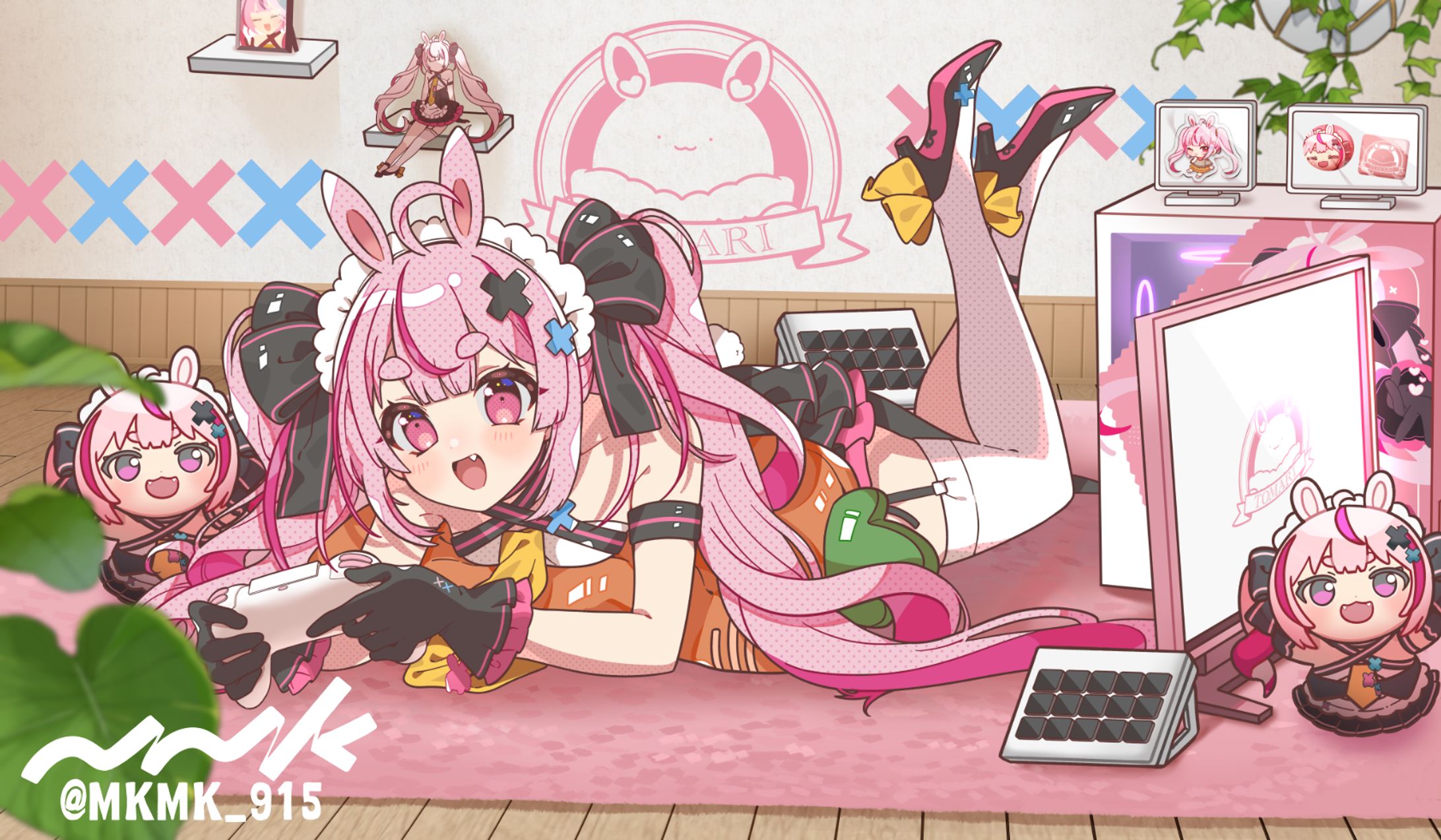 兎鞠まり様 おしくじ用イラスト1種-1