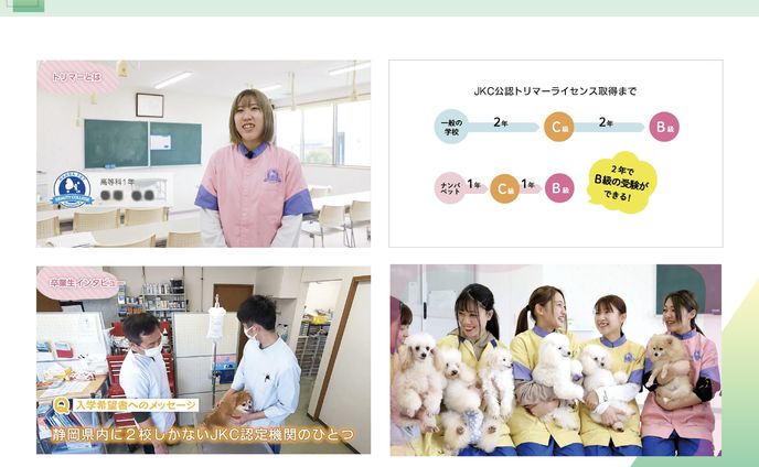 ペット美容専門学校 学校紹介動画