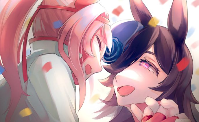 やったやった〜１着！