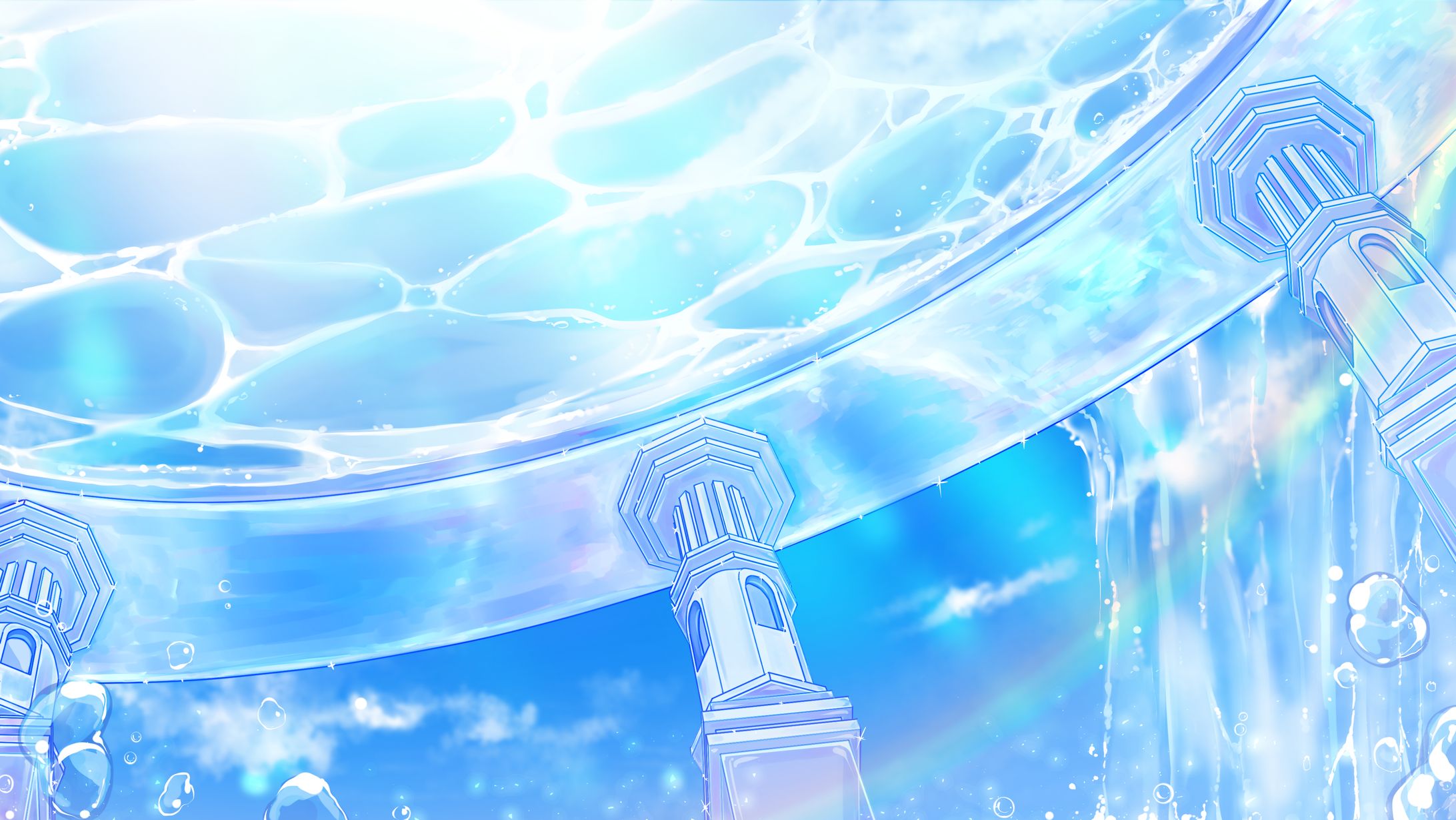 Vtuber 東雲ろん様 二周年記念イラスト