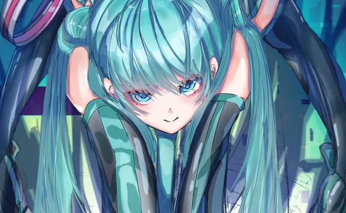 #初音ミク #初音ミクイラスト #artwork #art #illustration #イラスト #miku