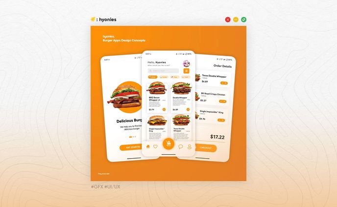 [UI/UX] BurgerKing UI