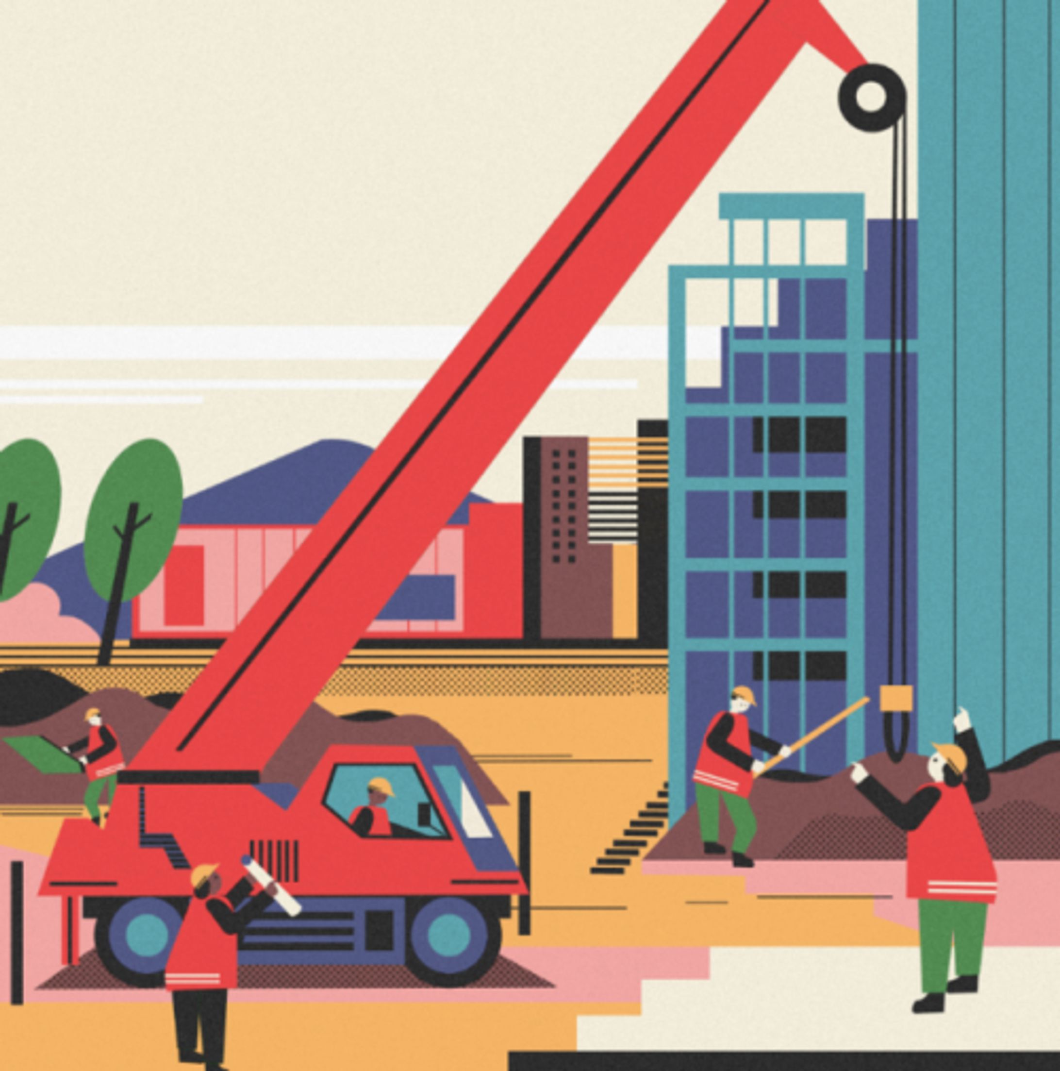 ＊はたらくくるま（働く車）／Working car B-1