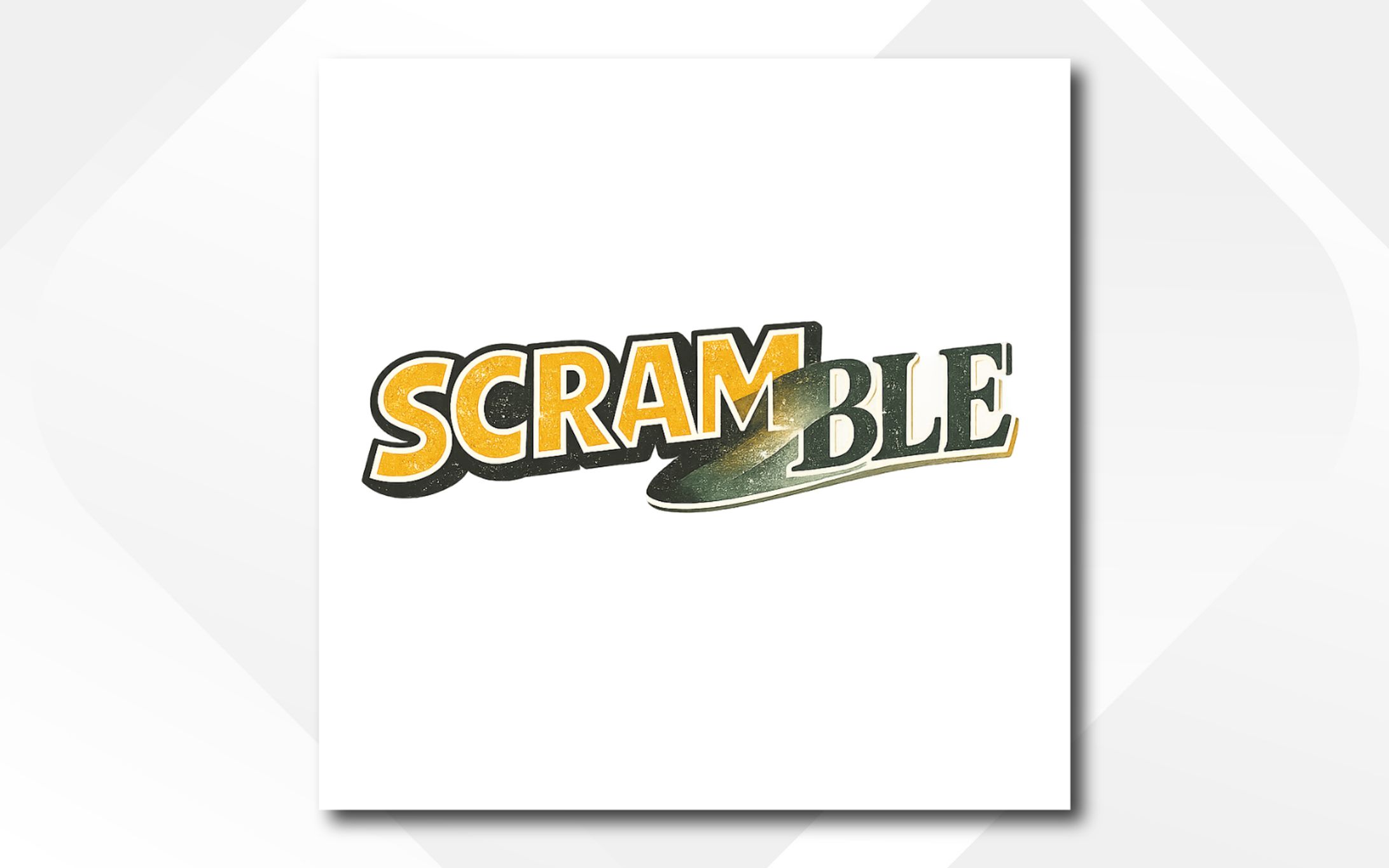 ロゴ｜SCRAMBLE(古着屋)-1