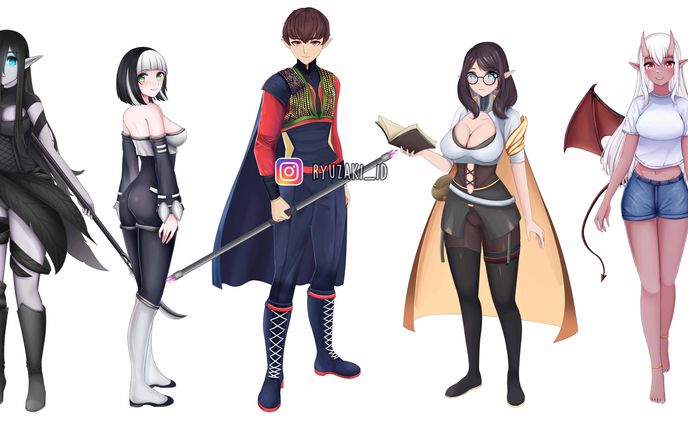 character design anime
