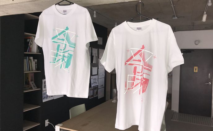 tシャツ、撮影