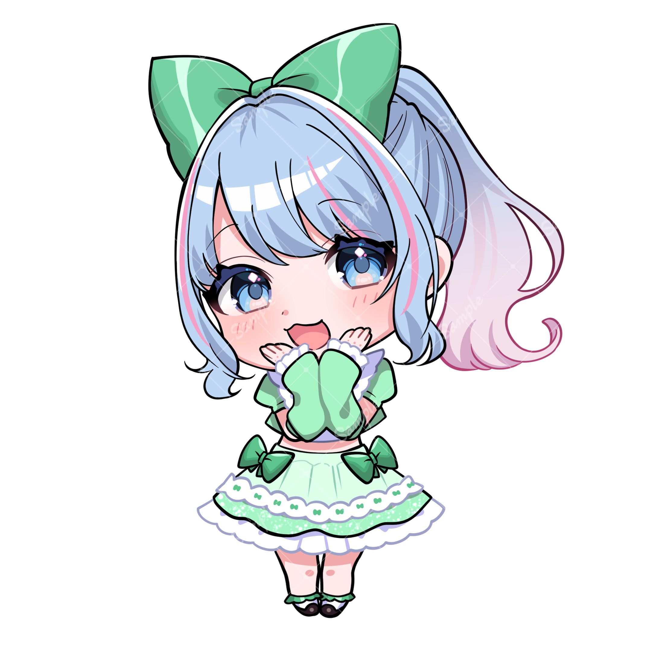 【碧依さくら様】歌ってみた動画用イラスト（2/2）-1