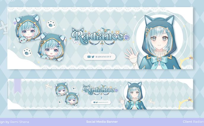 RadianceVT's Schedule Template and Social Media Banner