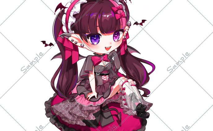 姫城るな　SD(新衣装)