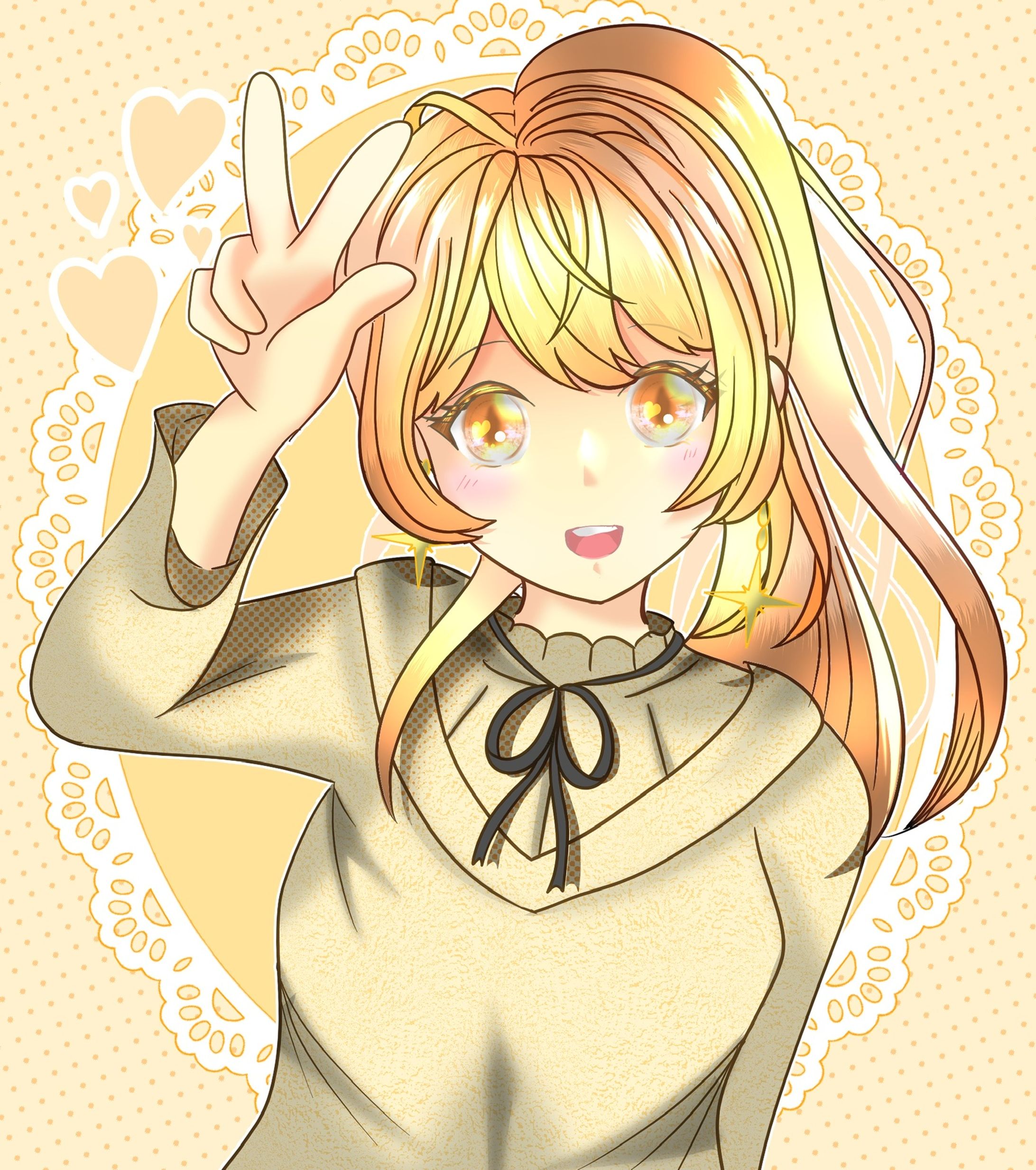 つむぎ様ファンアート-1